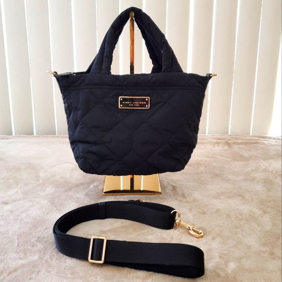 Marc Jacobs Handbags - Marc Jacobs Mini Quilted Nylon Tote Bag